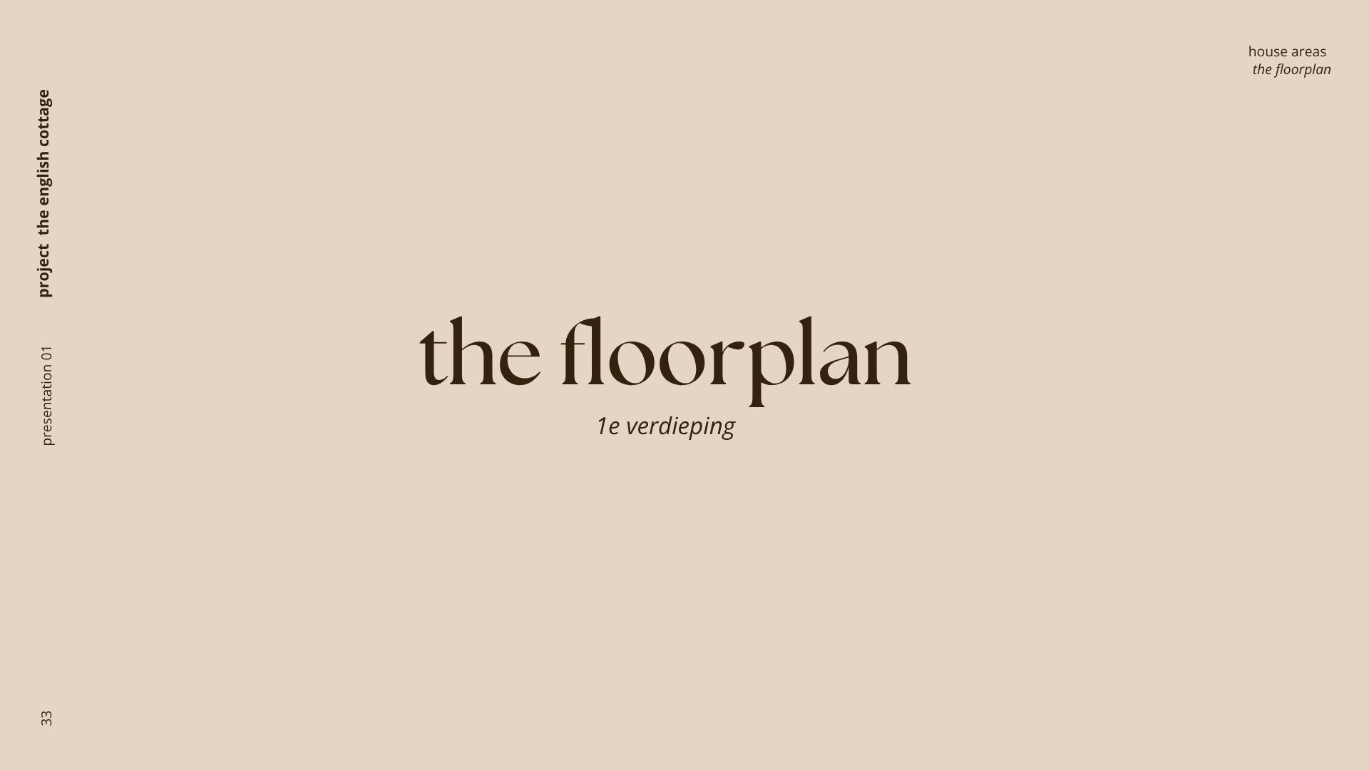 Floorplan titel