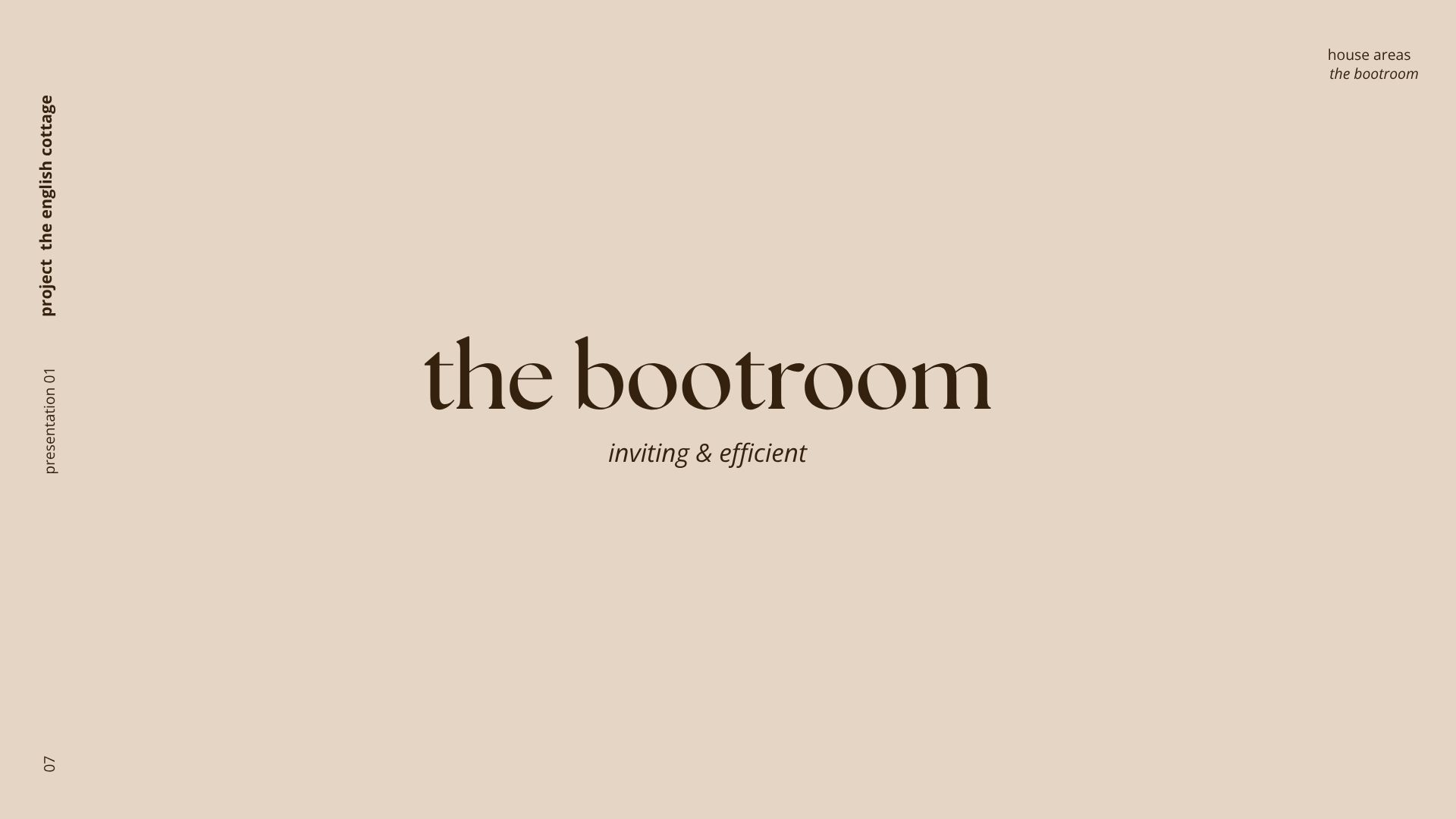 Bootroom