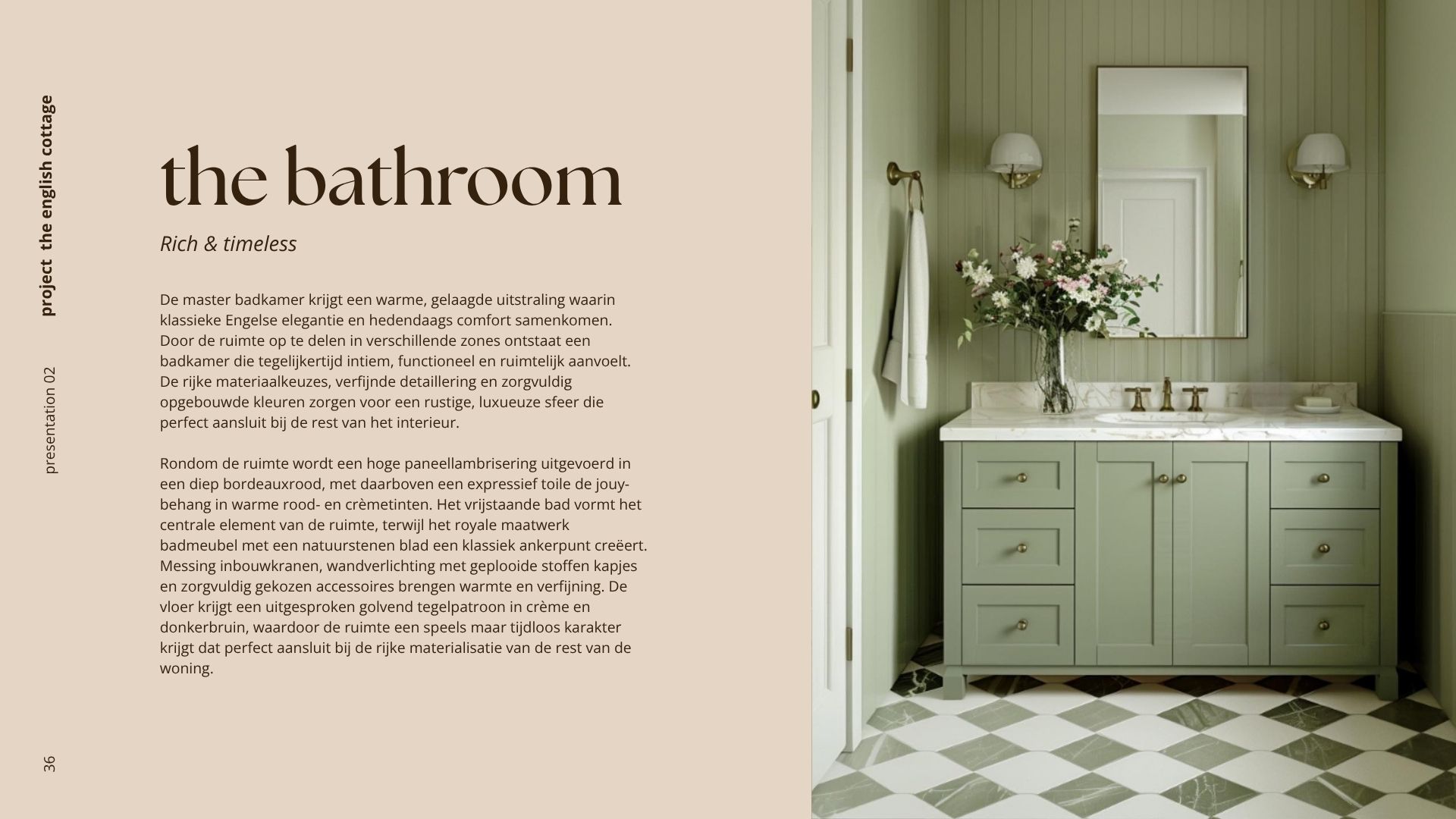 Bathroom materialen